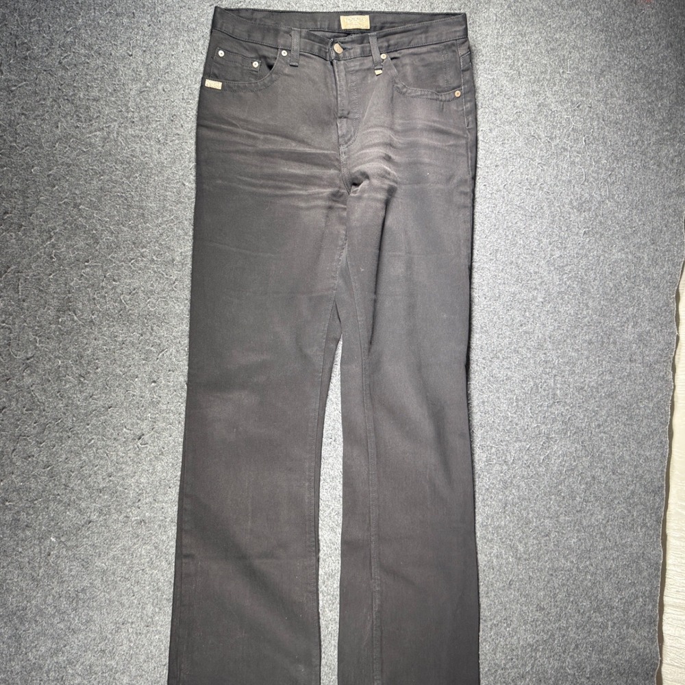 Rockies Vintage Black Western Bootcut Jeans High Rise Womens 12 Long 34"x32"
